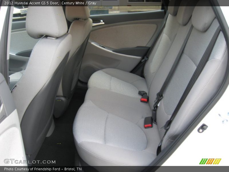  2012 Accent GS 5 Door Gray Interior