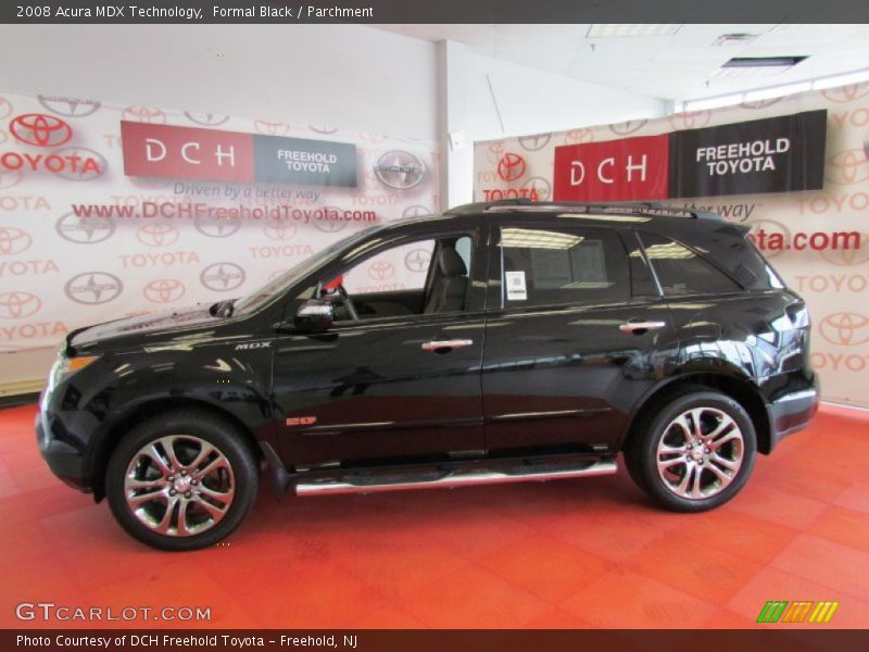 Formal Black / Parchment 2008 Acura MDX Technology