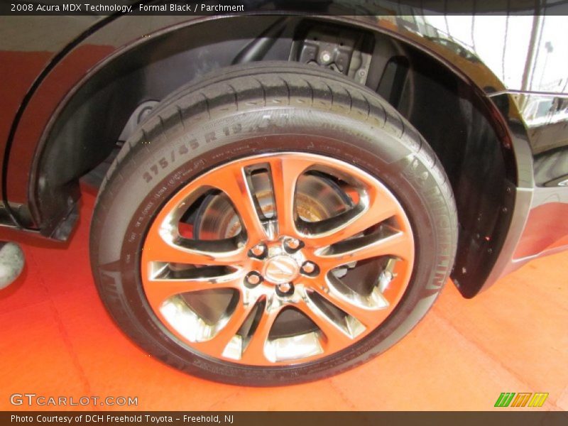 Formal Black / Parchment 2008 Acura MDX Technology