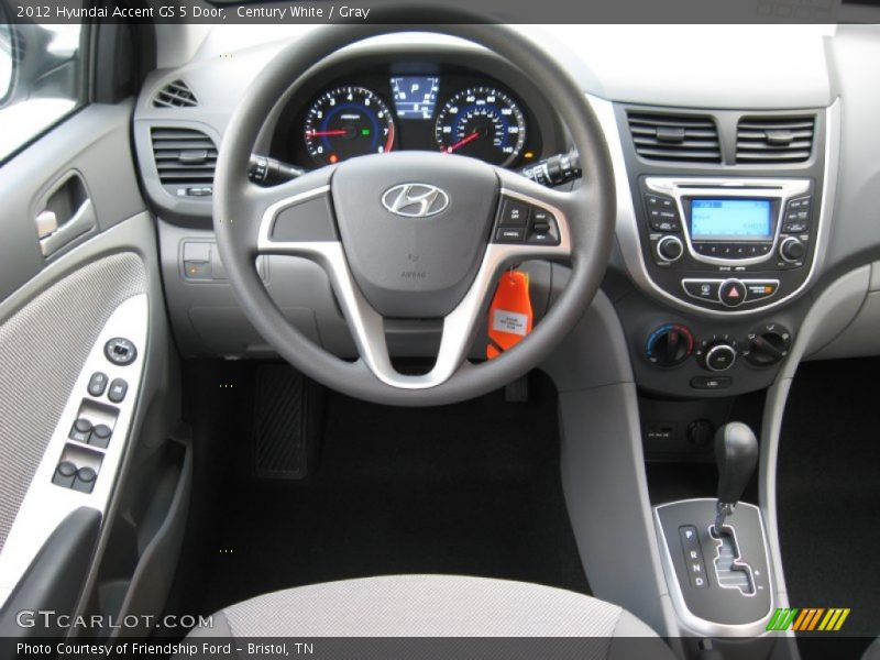 Dashboard of 2012 Accent GS 5 Door