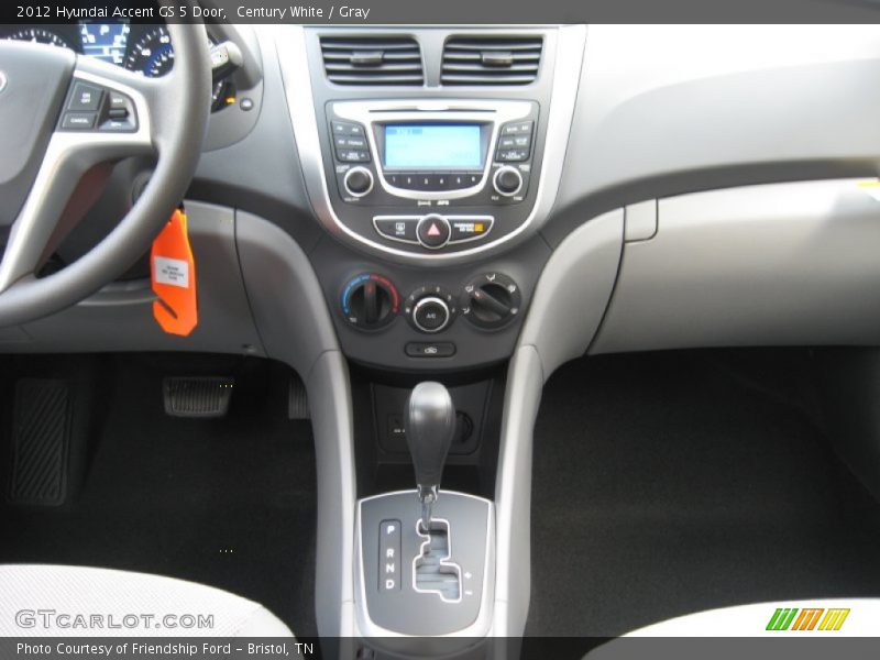 Dashboard of 2012 Accent GS 5 Door