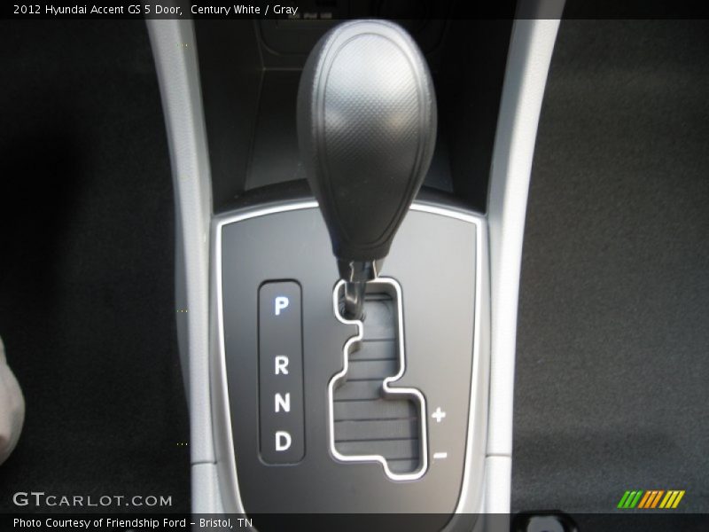  2012 Accent GS 5 Door 6 Speed Shiftronic Automatic Shifter