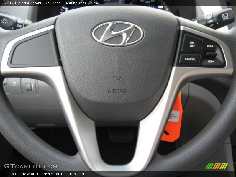 Controls of 2012 Accent GS 5 Door