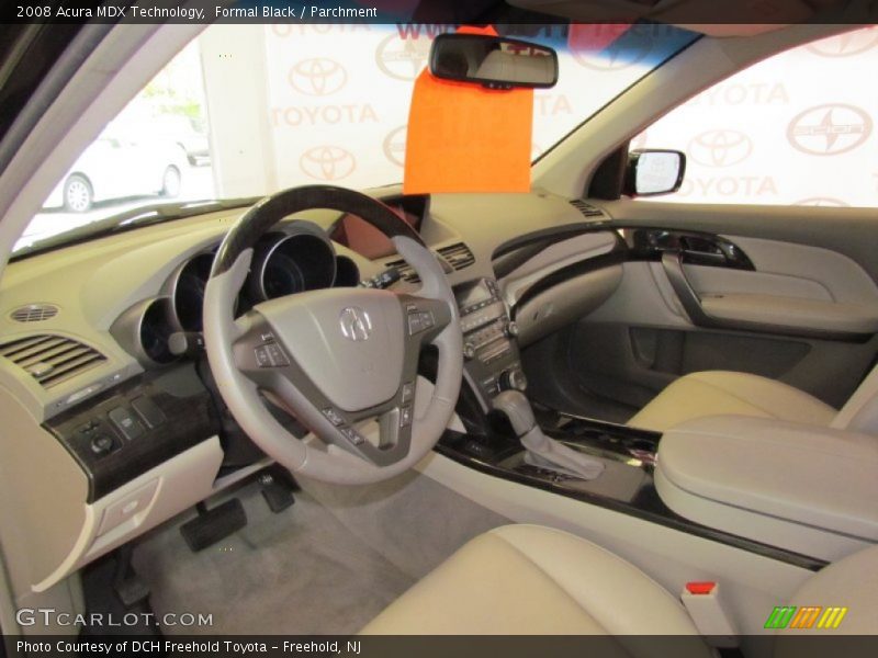 Formal Black / Parchment 2008 Acura MDX Technology