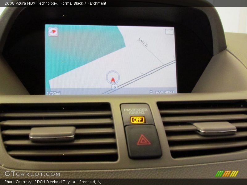 Formal Black / Parchment 2008 Acura MDX Technology