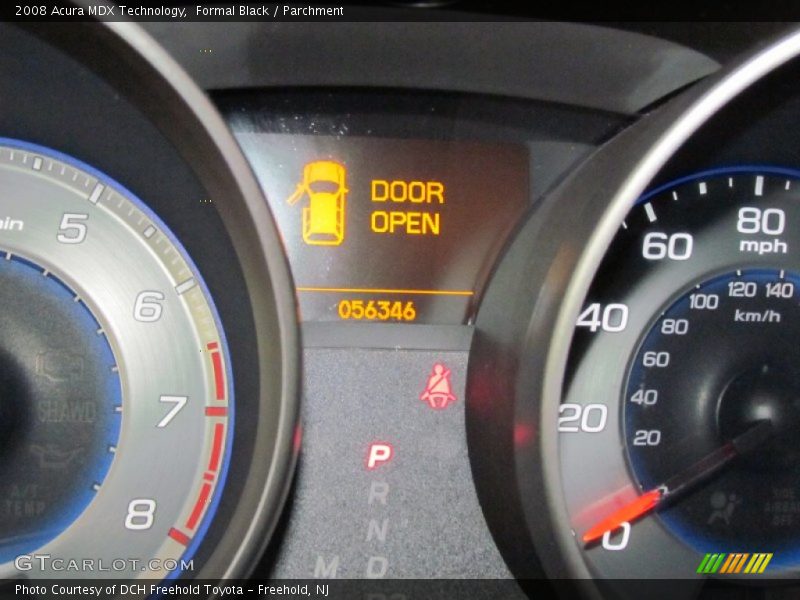 Formal Black / Parchment 2008 Acura MDX Technology