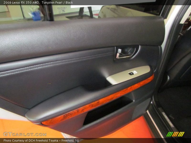 Tungsten Pearl / Black 2009 Lexus RX 350 AWD