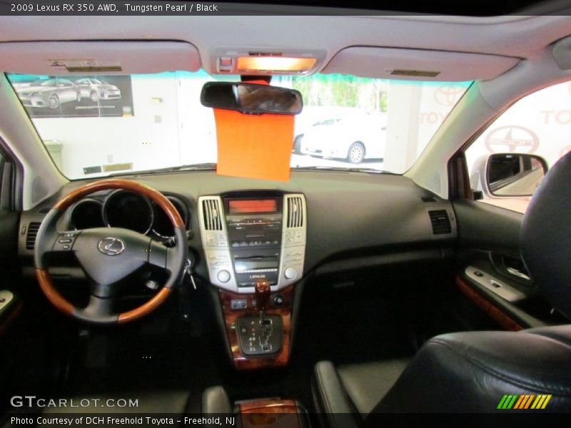 Tungsten Pearl / Black 2009 Lexus RX 350 AWD