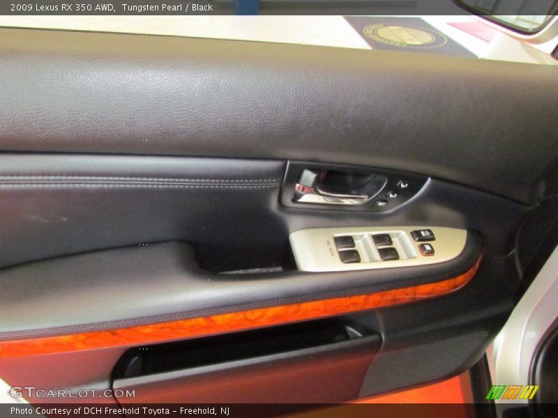 Tungsten Pearl / Black 2009 Lexus RX 350 AWD