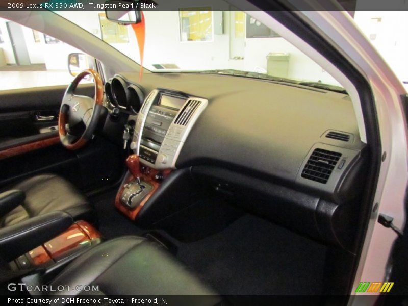 Tungsten Pearl / Black 2009 Lexus RX 350 AWD