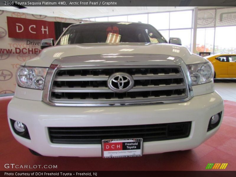 Arctic Frost Pearl / Graphite 2008 Toyota Sequoia Platinum 4WD