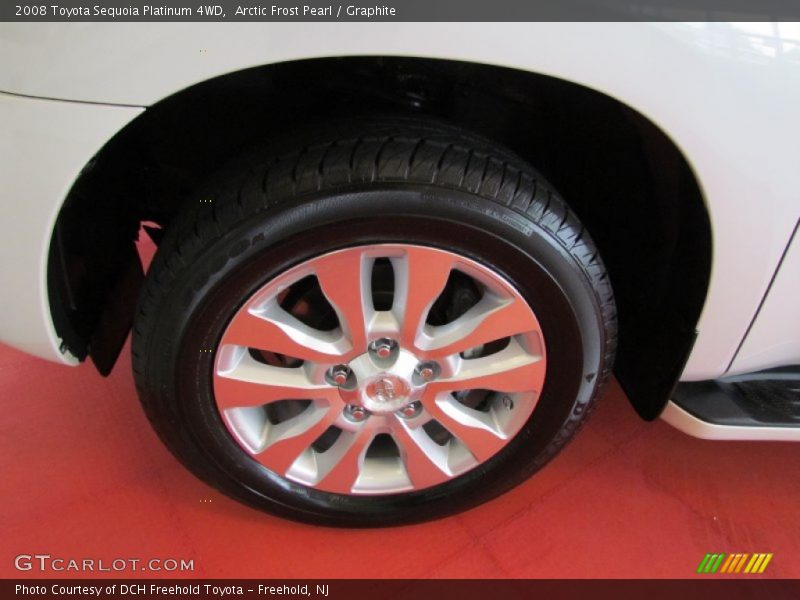 Arctic Frost Pearl / Graphite 2008 Toyota Sequoia Platinum 4WD
