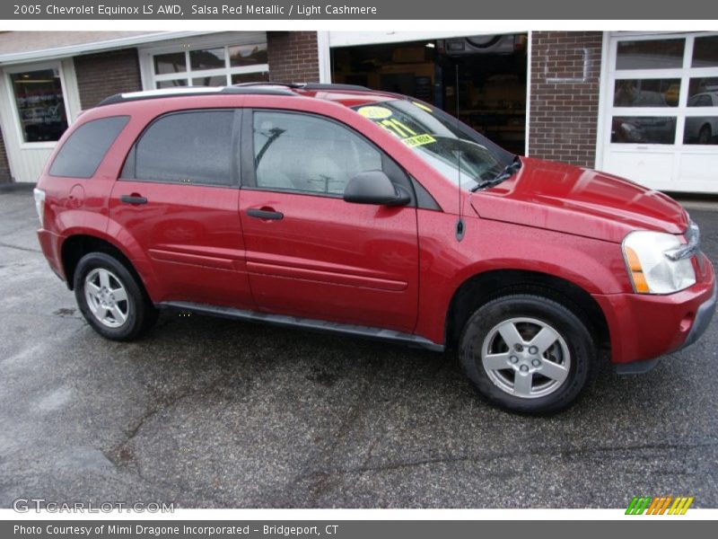Salsa Red Metallic / Light Cashmere 2005 Chevrolet Equinox LS AWD