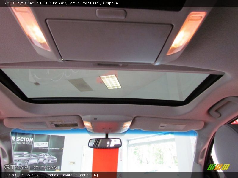 Arctic Frost Pearl / Graphite 2008 Toyota Sequoia Platinum 4WD