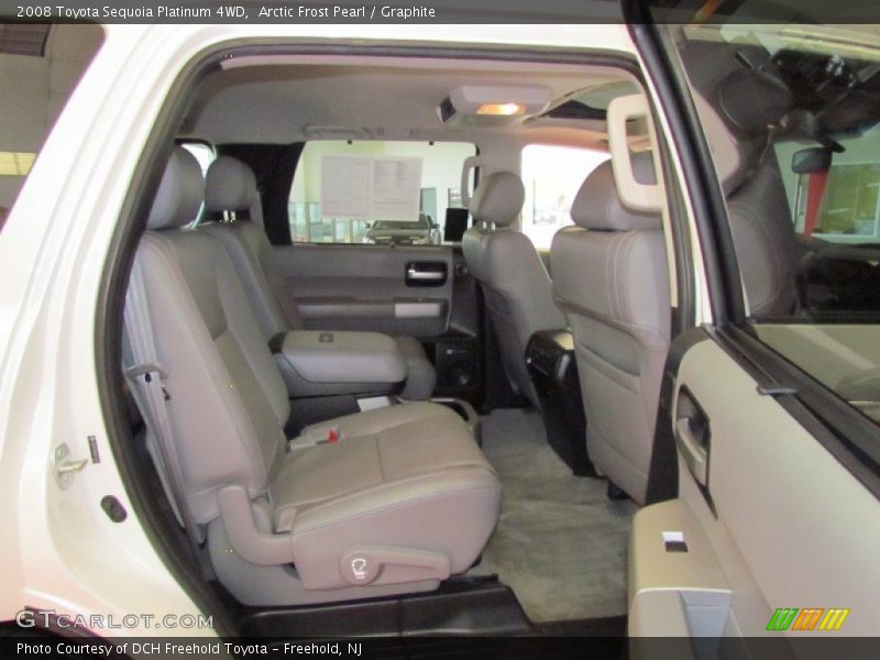 Arctic Frost Pearl / Graphite 2008 Toyota Sequoia Platinum 4WD