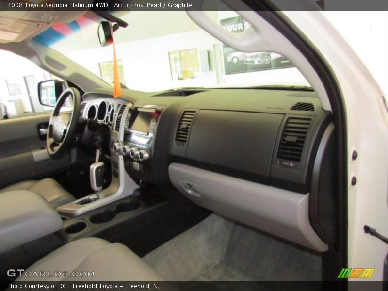 Arctic Frost Pearl / Graphite 2008 Toyota Sequoia Platinum 4WD