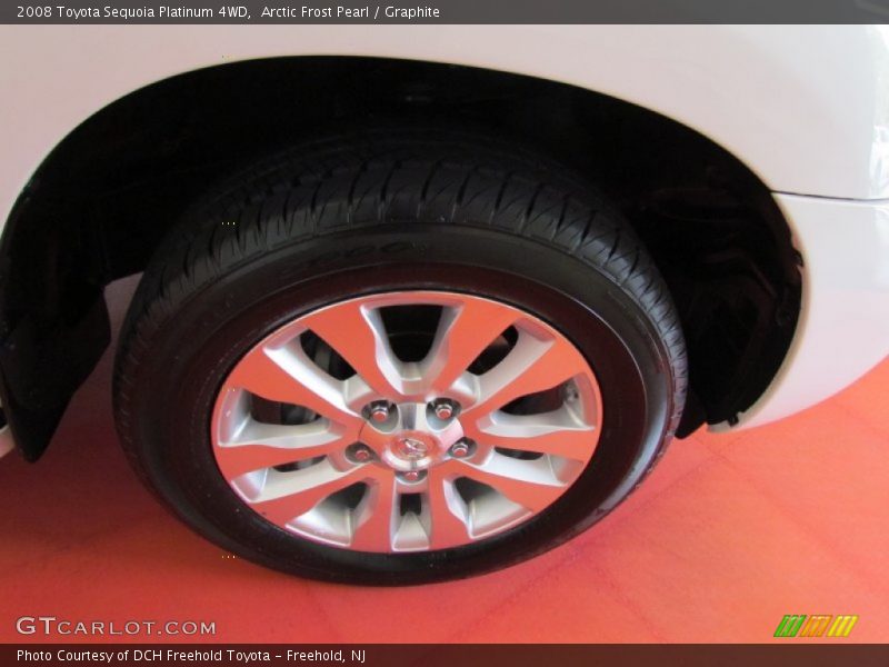 Arctic Frost Pearl / Graphite 2008 Toyota Sequoia Platinum 4WD