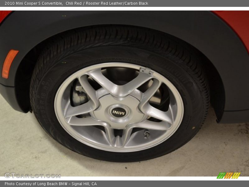 Chili Red / Rooster Red Leather/Carbon Black 2010 Mini Cooper S Convertible
