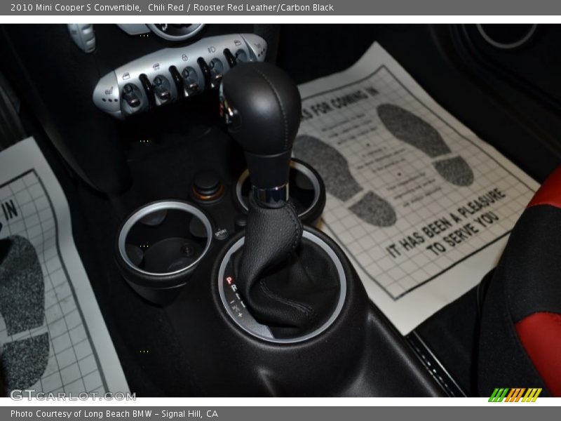 Chili Red / Rooster Red Leather/Carbon Black 2010 Mini Cooper S Convertible