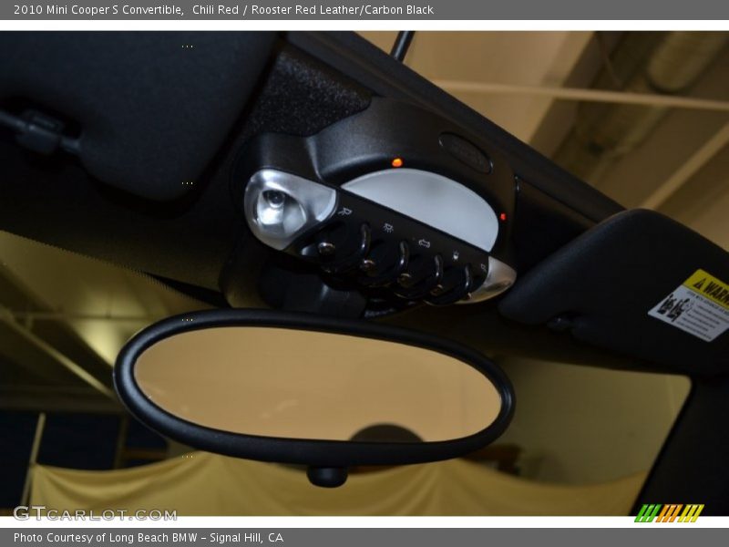 Chili Red / Rooster Red Leather/Carbon Black 2010 Mini Cooper S Convertible