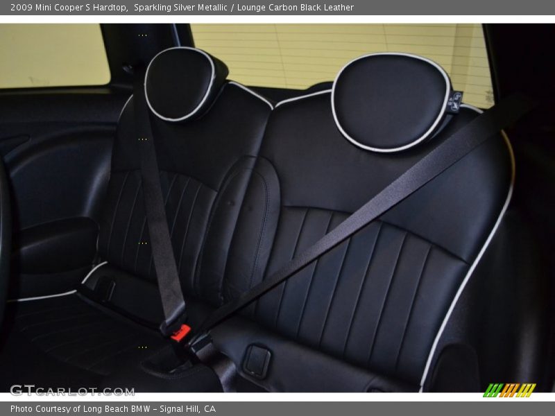 Sparkling Silver Metallic / Lounge Carbon Black Leather 2009 Mini Cooper S Hardtop