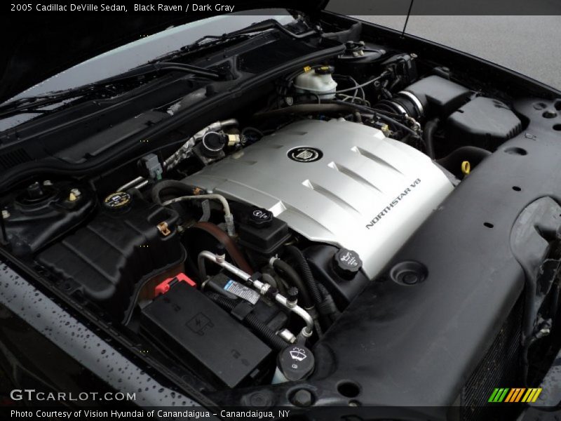 Black Raven / Dark Gray 2005 Cadillac DeVille Sedan