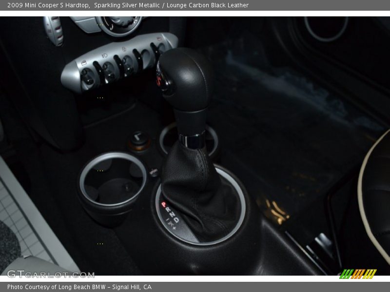 Sparkling Silver Metallic / Lounge Carbon Black Leather 2009 Mini Cooper S Hardtop