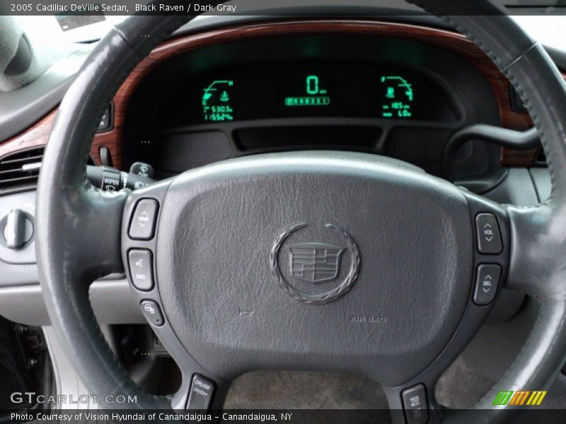 Black Raven / Dark Gray 2005 Cadillac DeVille Sedan