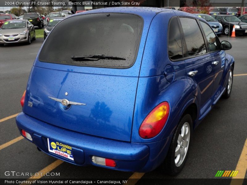 Electric Blue Pearlcoat / Dark Slate Gray 2004 Chrysler PT Cruiser Touring
