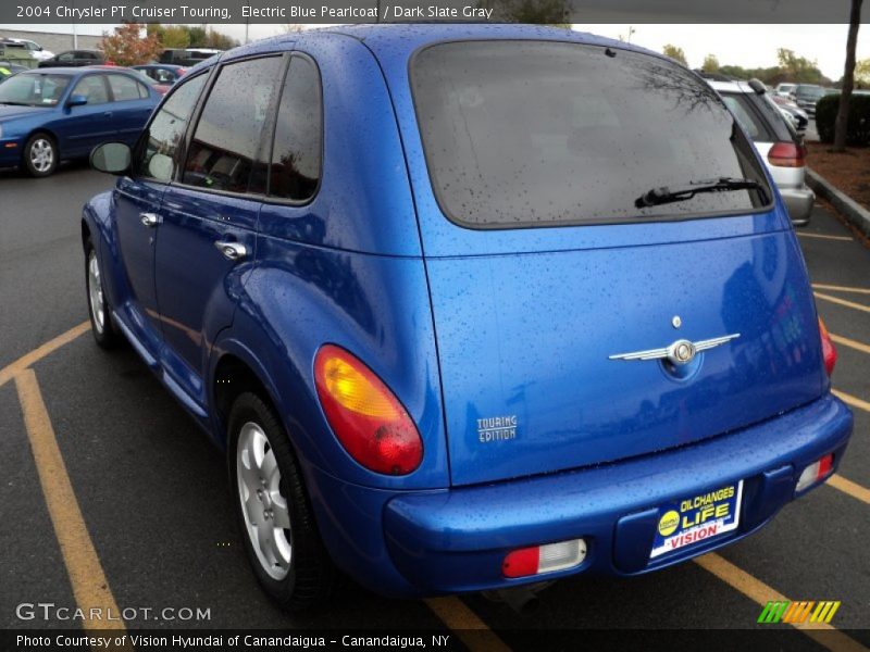 Electric Blue Pearlcoat / Dark Slate Gray 2004 Chrysler PT Cruiser Touring