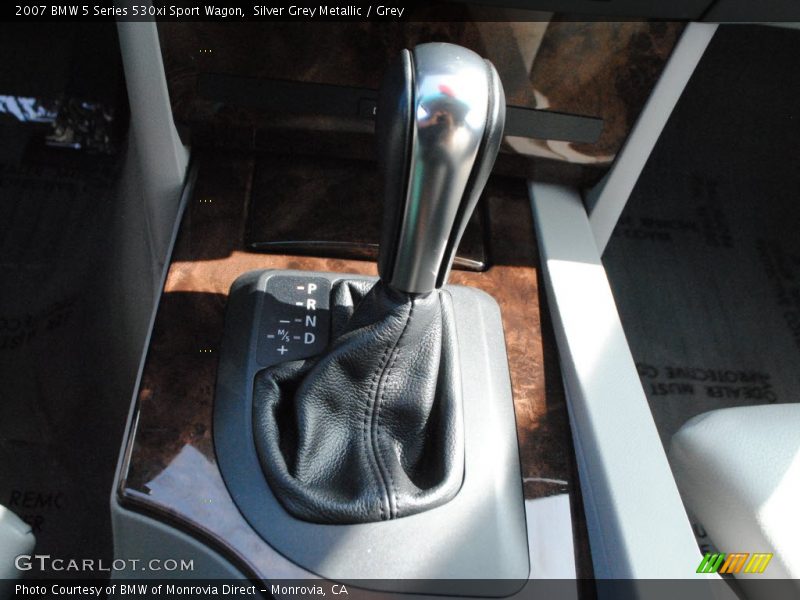 Silver Grey Metallic / Grey 2007 BMW 5 Series 530xi Sport Wagon