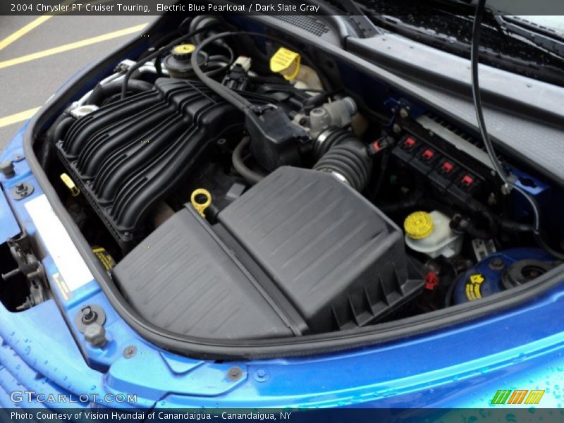 Electric Blue Pearlcoat / Dark Slate Gray 2004 Chrysler PT Cruiser Touring