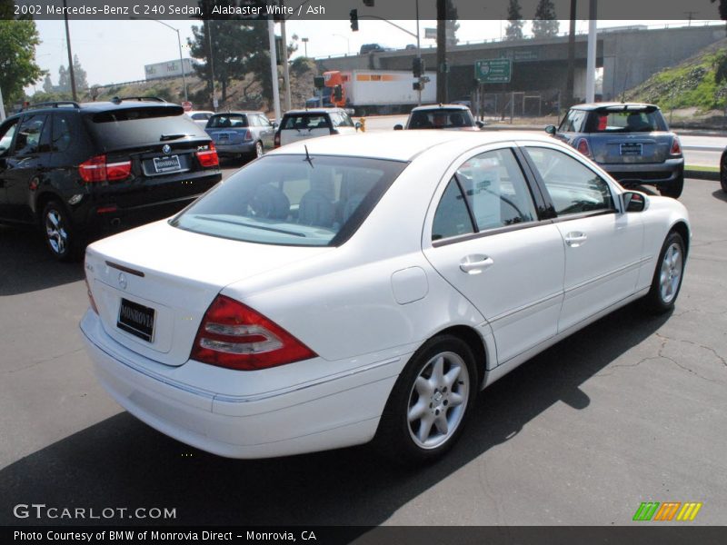 Alabaster White / Ash 2002 Mercedes-Benz C 240 Sedan