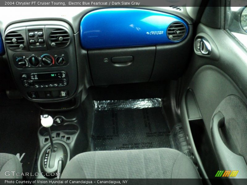 Electric Blue Pearlcoat / Dark Slate Gray 2004 Chrysler PT Cruiser Touring