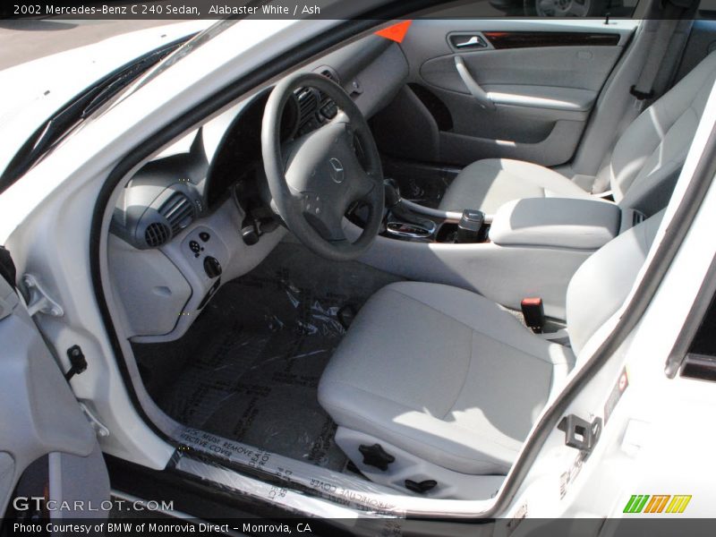 Alabaster White / Ash 2002 Mercedes-Benz C 240 Sedan