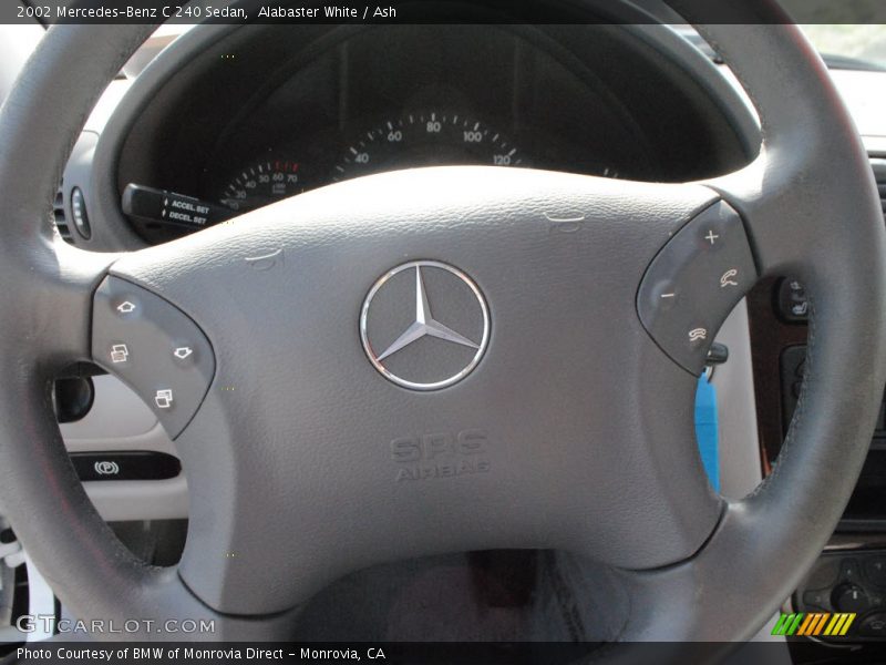 Alabaster White / Ash 2002 Mercedes-Benz C 240 Sedan