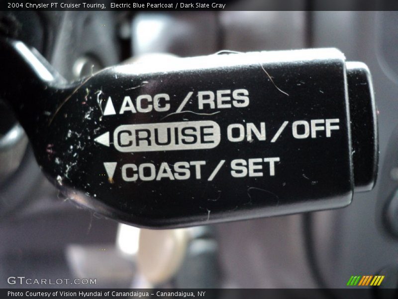 Electric Blue Pearlcoat / Dark Slate Gray 2004 Chrysler PT Cruiser Touring