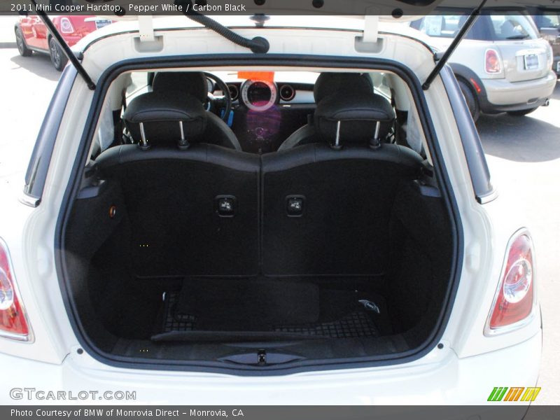 Pepper White / Carbon Black 2011 Mini Cooper Hardtop
