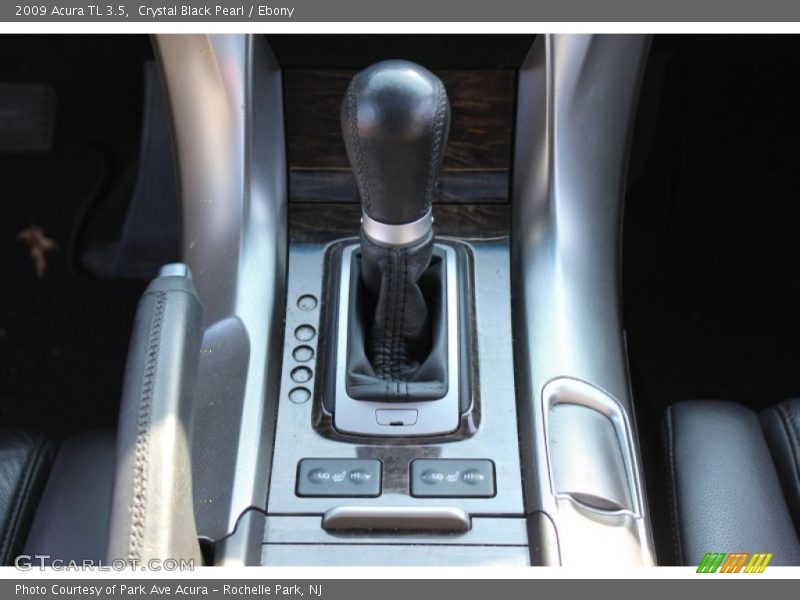 Crystal Black Pearl / Ebony 2009 Acura TL 3.5