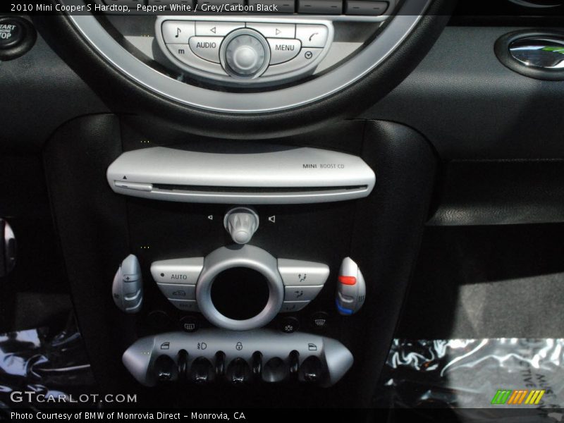 Pepper White / Grey/Carbon Black 2010 Mini Cooper S Hardtop