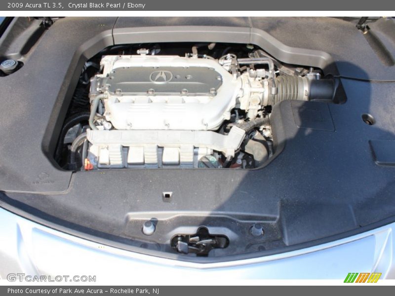 Crystal Black Pearl / Ebony 2009 Acura TL 3.5