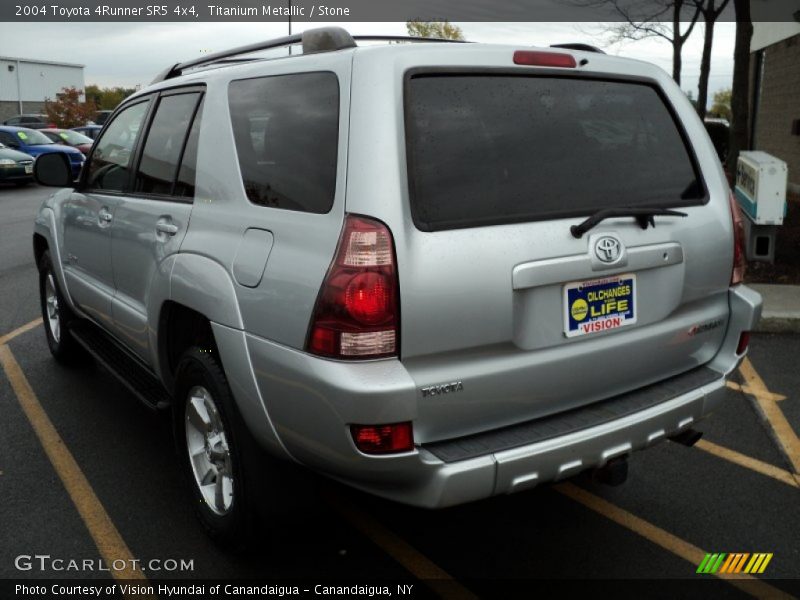 Titanium Metallic / Stone 2004 Toyota 4Runner SR5 4x4