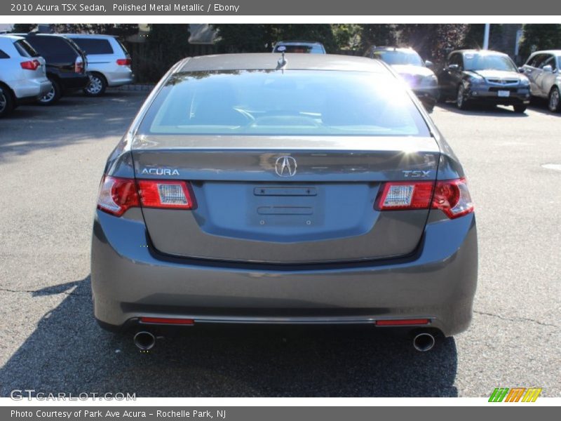 Polished Metal Metallic / Ebony 2010 Acura TSX Sedan