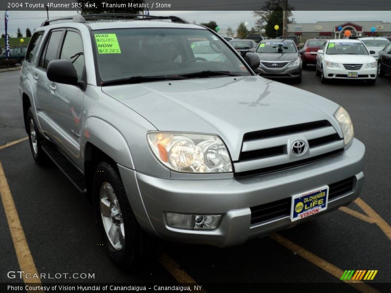 Titanium Metallic / Stone 2004 Toyota 4Runner SR5 4x4