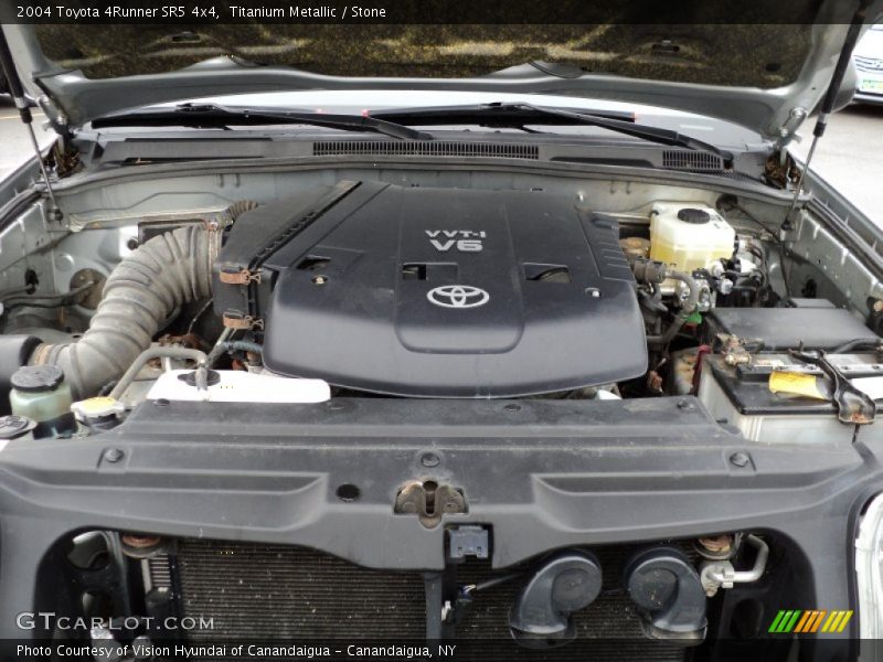 Titanium Metallic / Stone 2004 Toyota 4Runner SR5 4x4