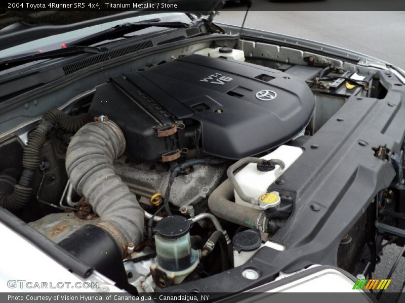 Titanium Metallic / Stone 2004 Toyota 4Runner SR5 4x4