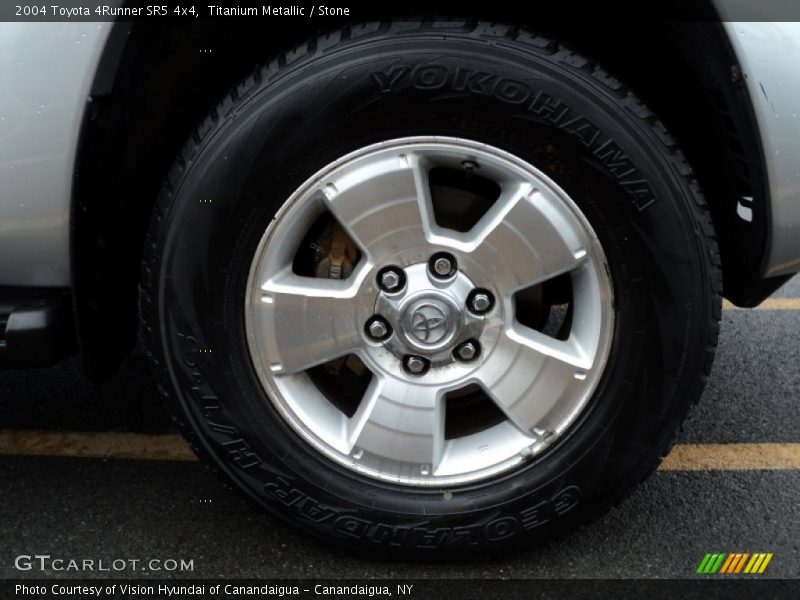 Titanium Metallic / Stone 2004 Toyota 4Runner SR5 4x4