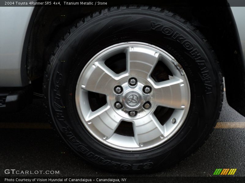 Titanium Metallic / Stone 2004 Toyota 4Runner SR5 4x4