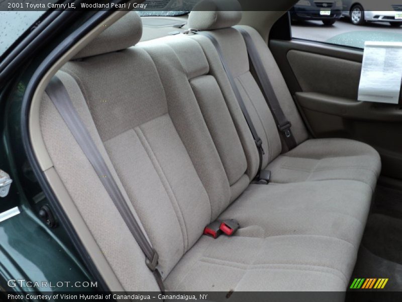 Woodland Pearl / Gray 2001 Toyota Camry LE