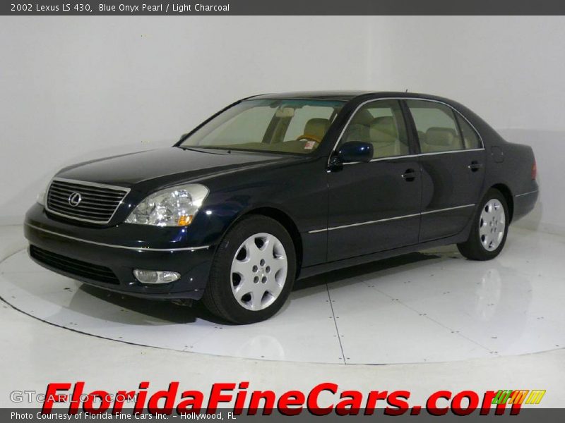 Blue Onyx Pearl / Light Charcoal 2002 Lexus LS 430